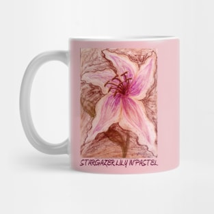 Stargazer Lily in Pastel shirt Mug